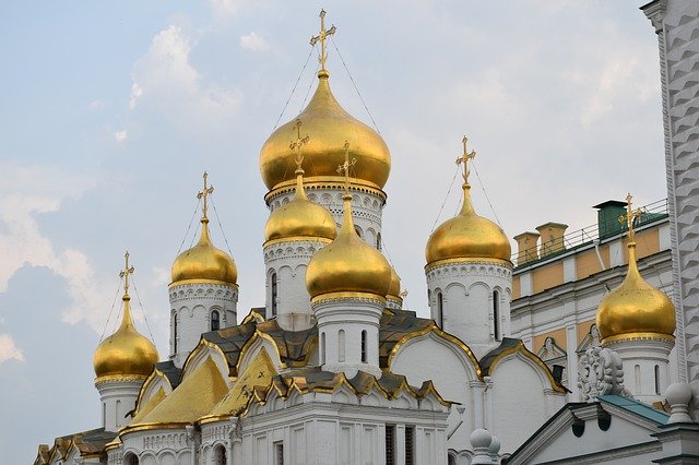 moscow golden domes
